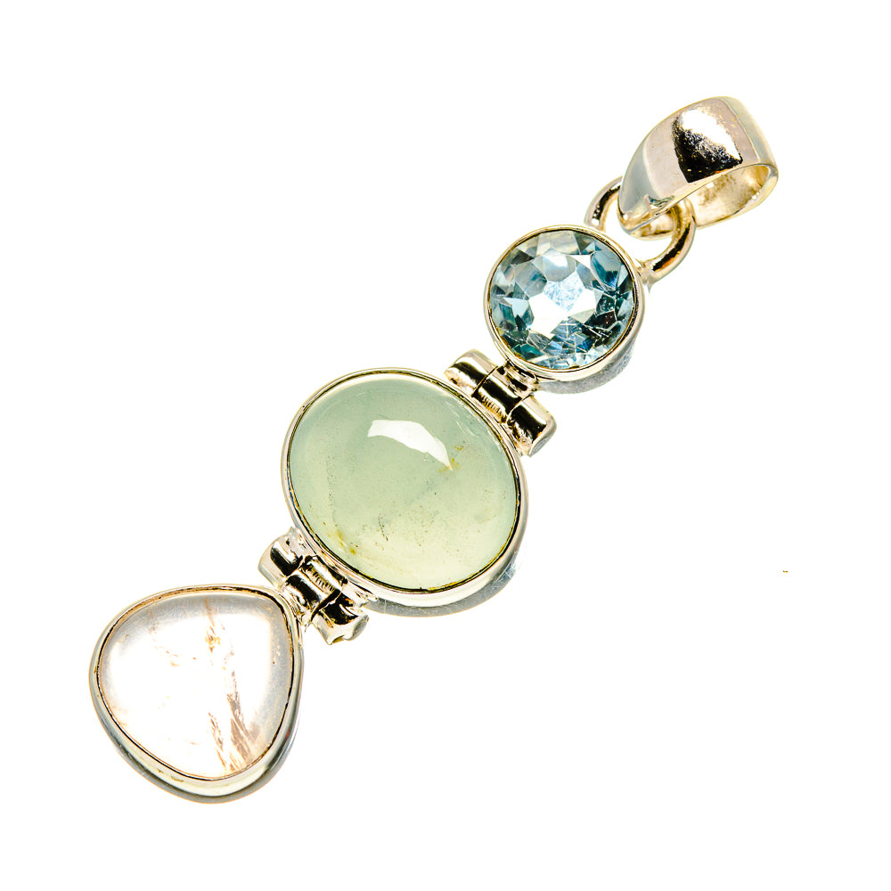 Aquamarine Pendants handcrafted by Anasilvercos - PD756993