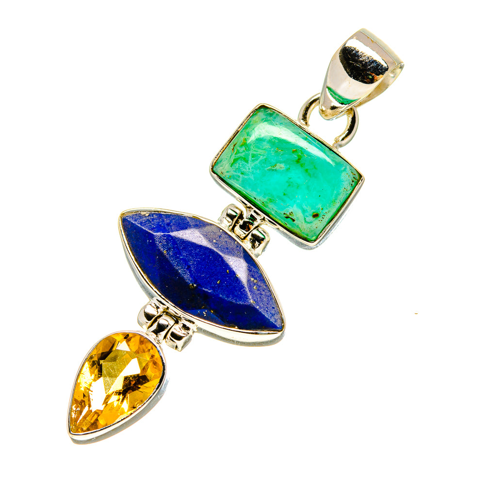 Lapis Lazuli Pendants handcrafted by Anasilvercos - PD756995