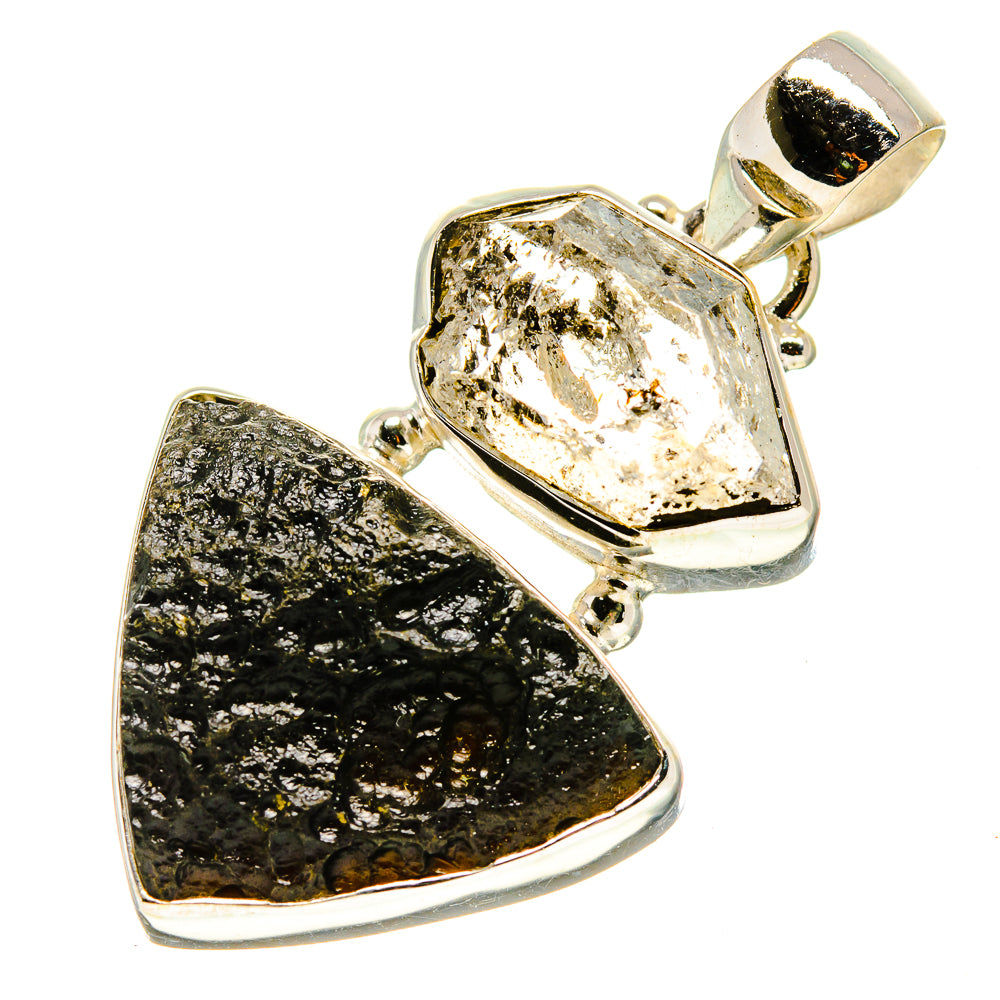Tektite Pendants handcrafted by Anasilvercos - PD757028