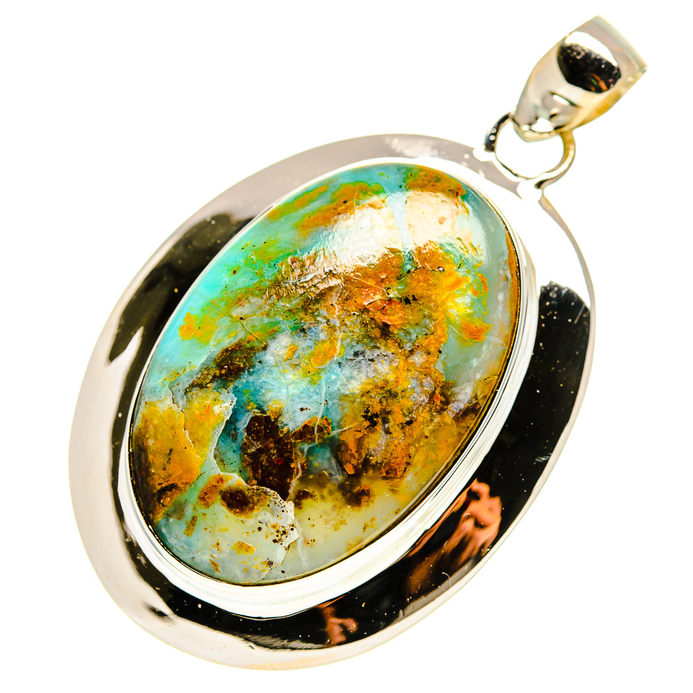 Peruvian Opal Pendants handcrafted by Anasilvercos - PD757030