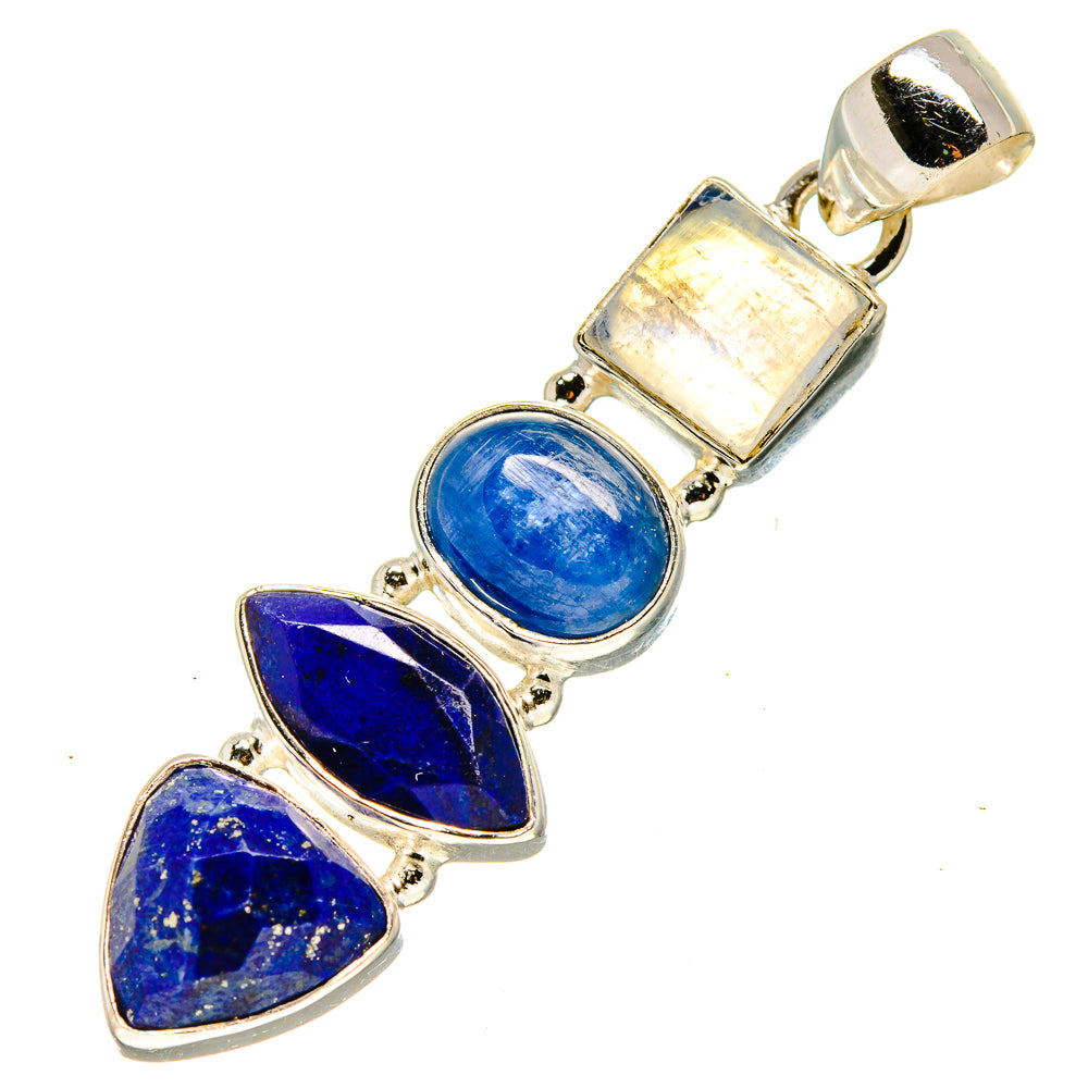 Lapis Lazuli Pendants handcrafted by Anasilvercos - PD757034
