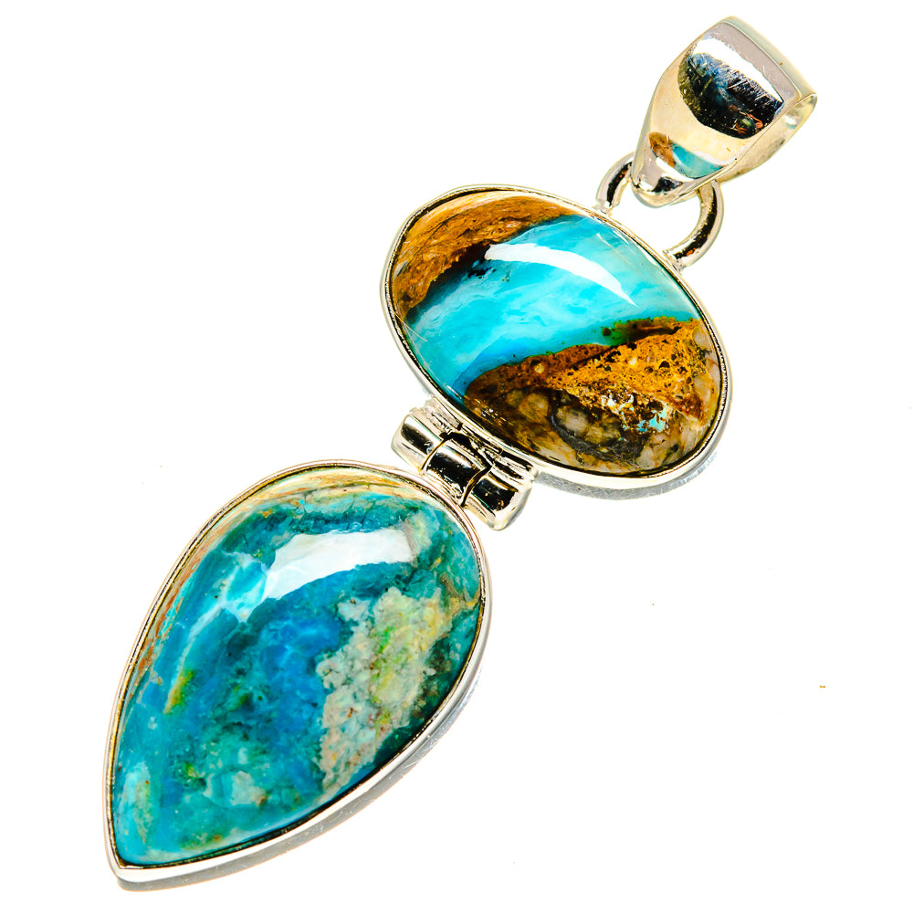 Peruvian Opal Pendants handcrafted by Anasilvercos - PD757048