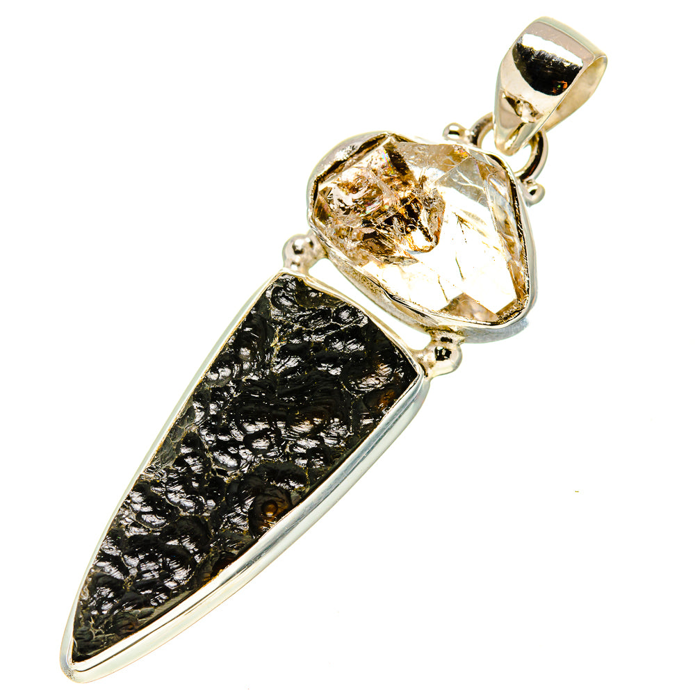 Tektite Pendants handcrafted by Anasilvercos - PD757055