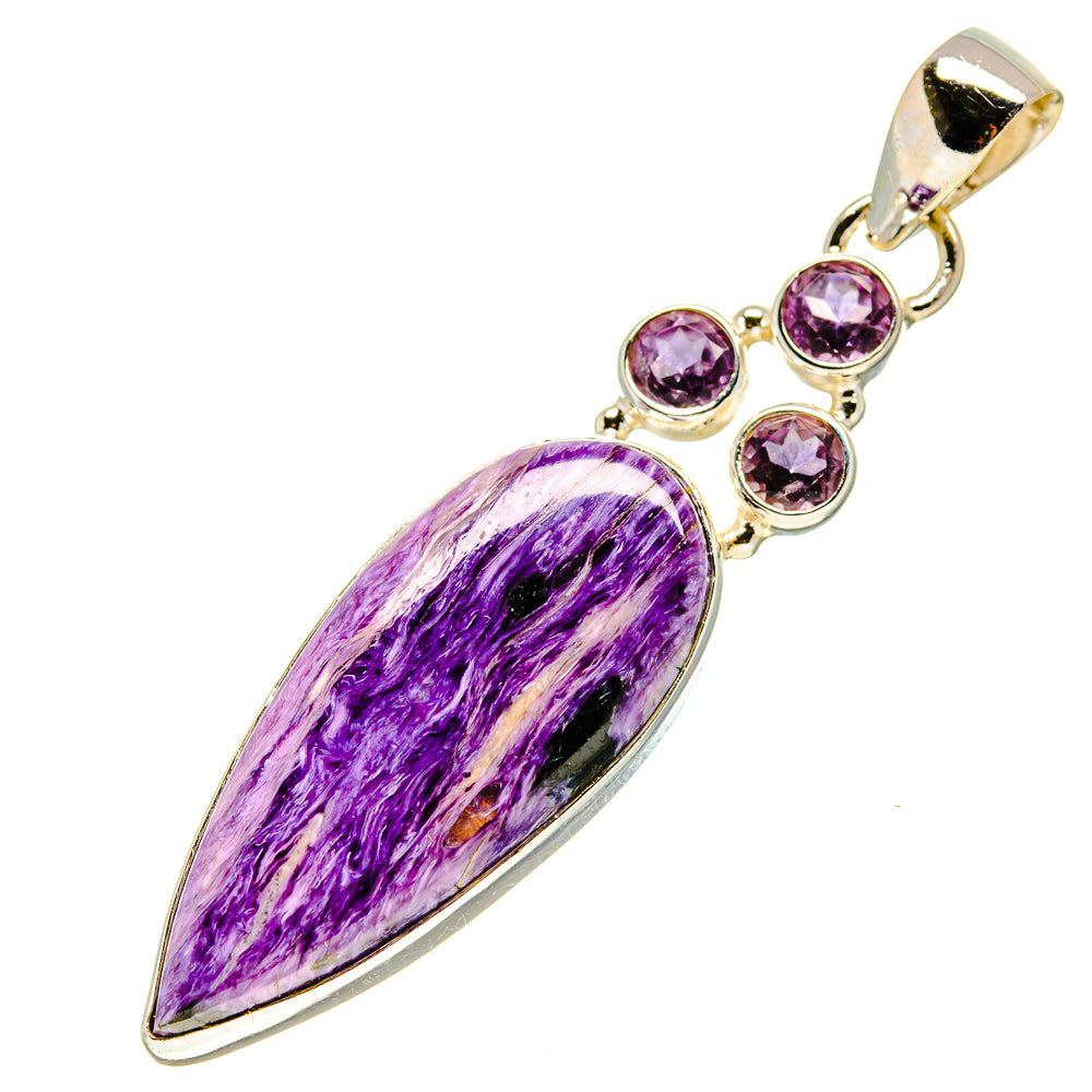 Charoite Pendants handcrafted by Anasilvercos - PD757059