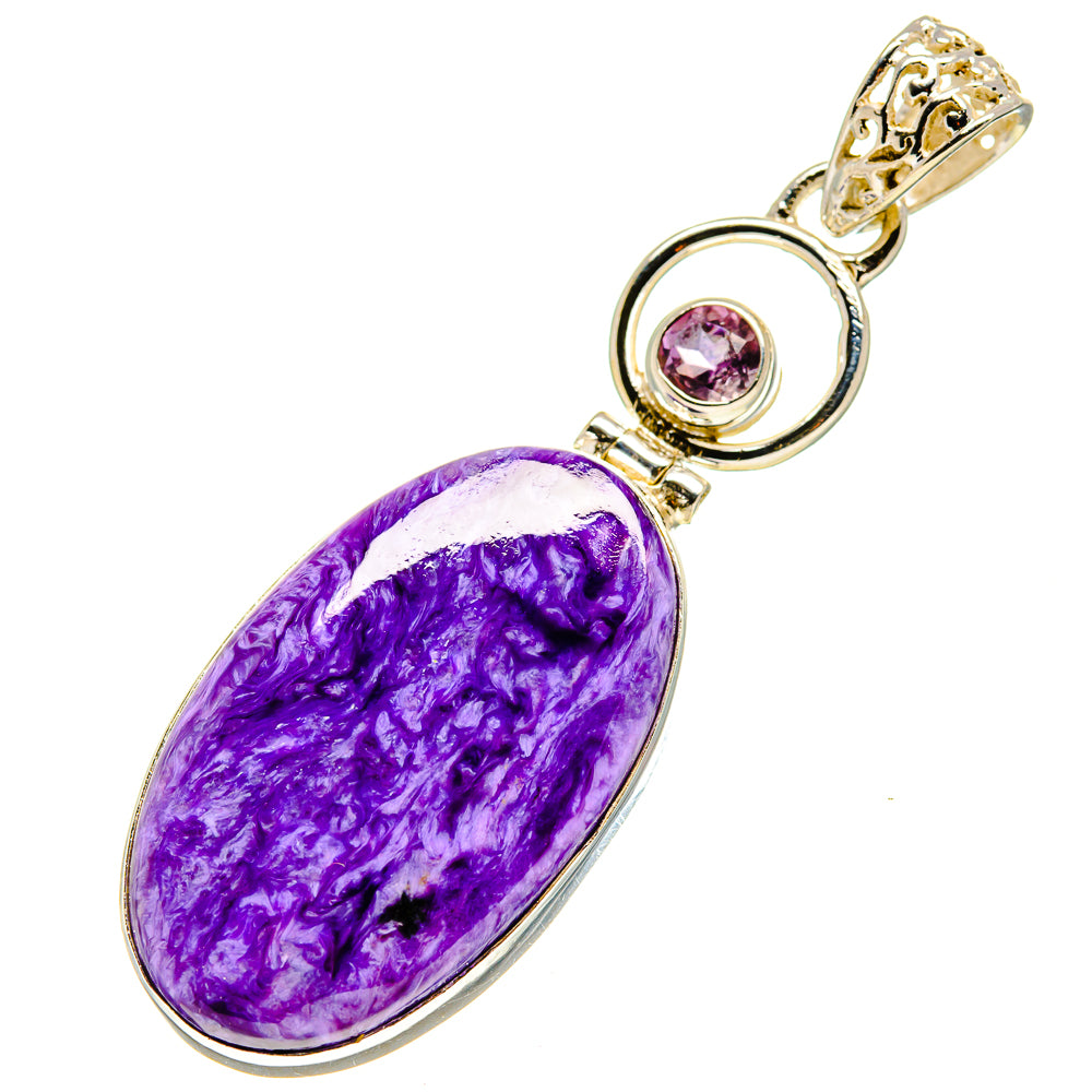 Charoite Pendants handcrafted by Anasilvercos - PD757060