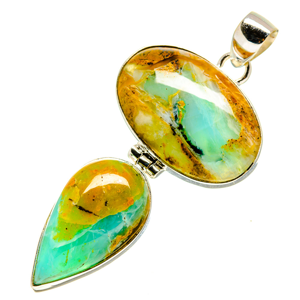 Peruvian Opal Pendants handcrafted by Anasilvercos - PD757061