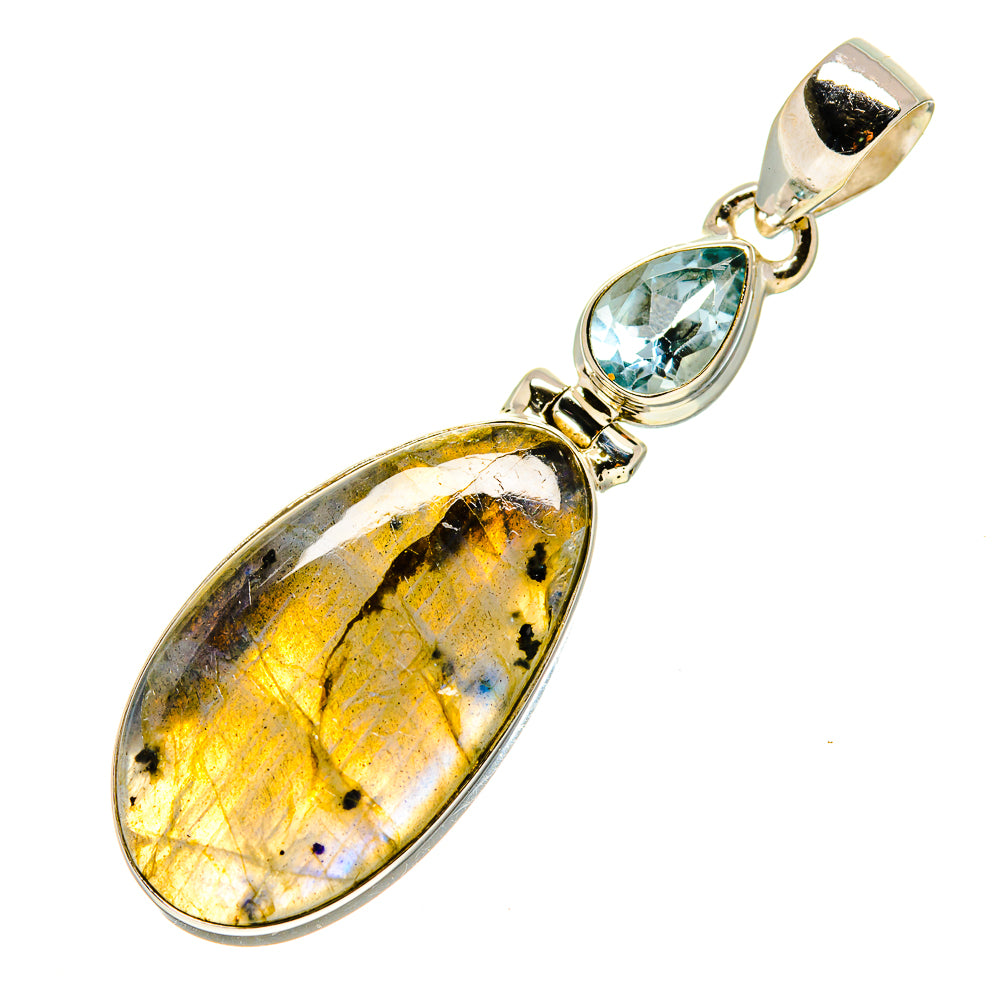 Labradorite Pendants handcrafted by Anasilvercos - PD757063