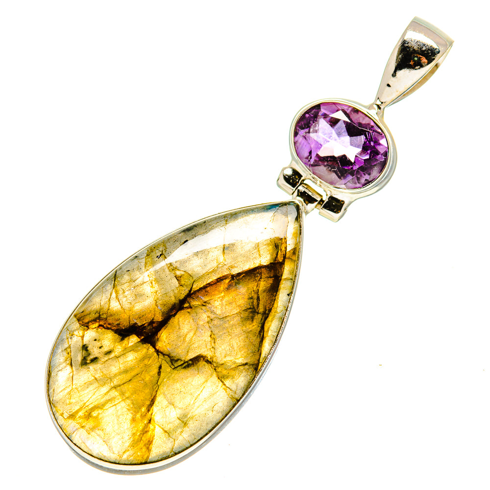 Labradorite Pendants handcrafted by Anasilvercos - PD757068