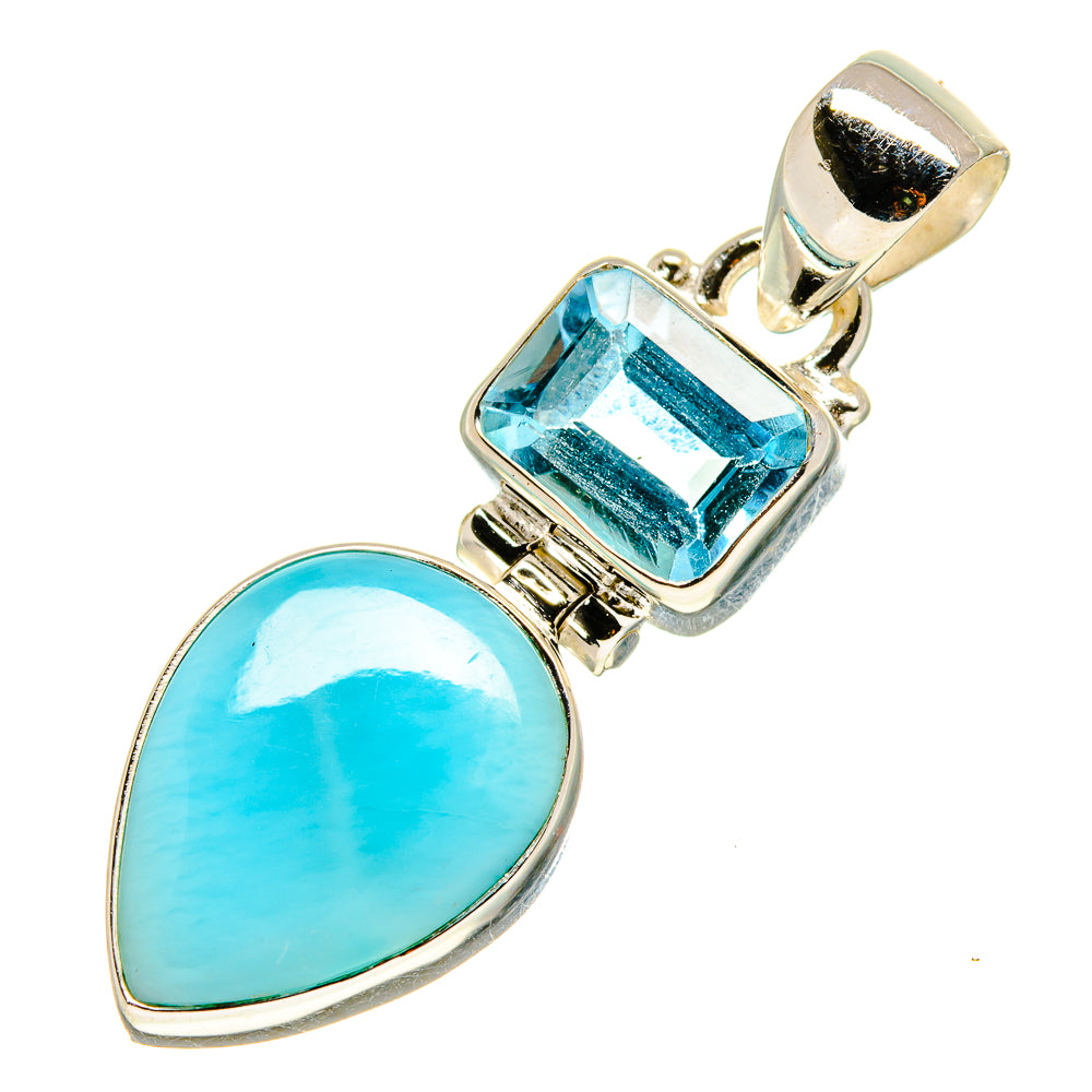 Larimar Pendants handcrafted by Anasilvercos - PD757081