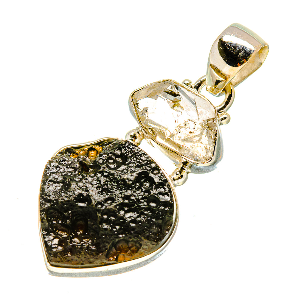 Tektite Pendants handcrafted by Anasilvercos - PD757084