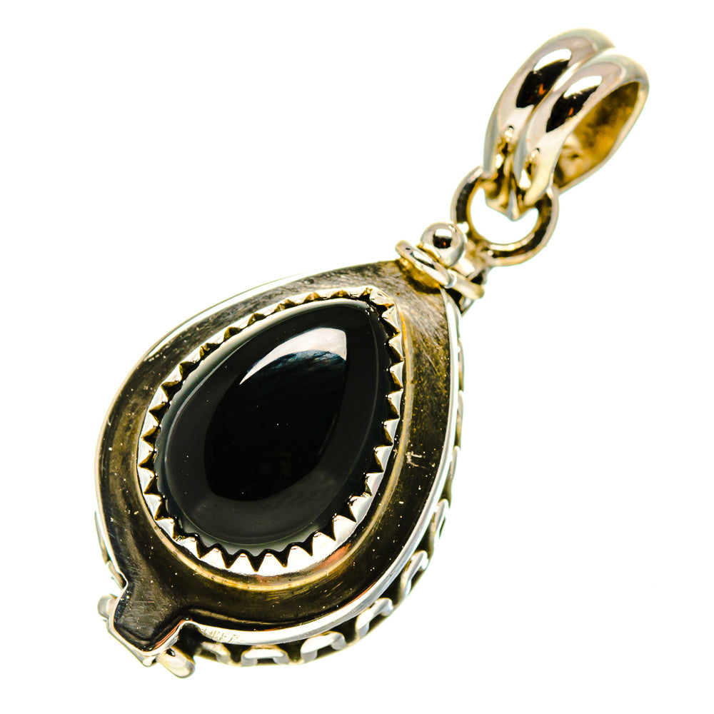 Black Onyx Pendants handcrafted by Anasilvercos - PD757089