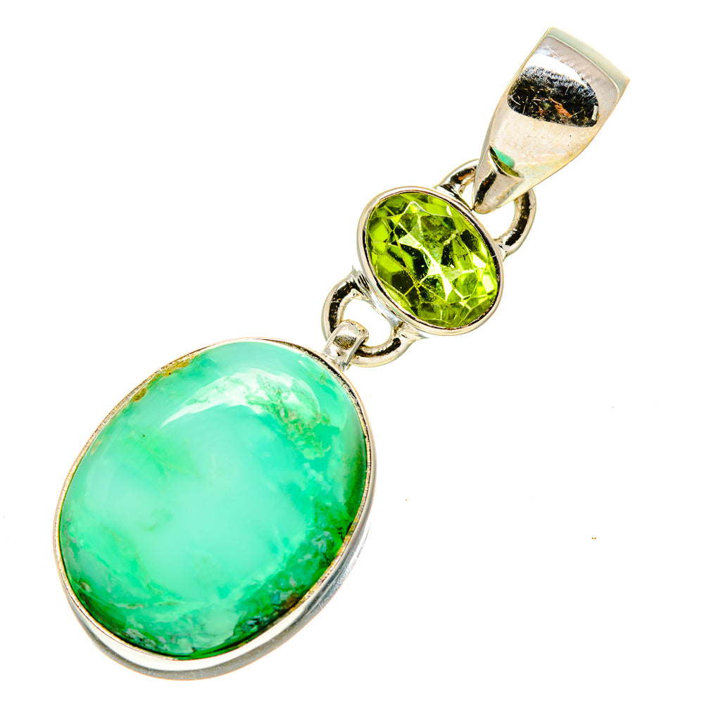 Chrysocolla Pendants handcrafted by Anasilvercos - PD757114