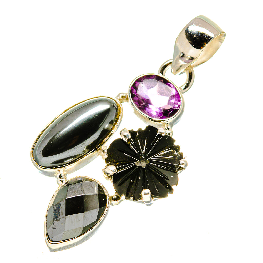 Hematite Pendants handcrafted by Anasilvercos - PD757117