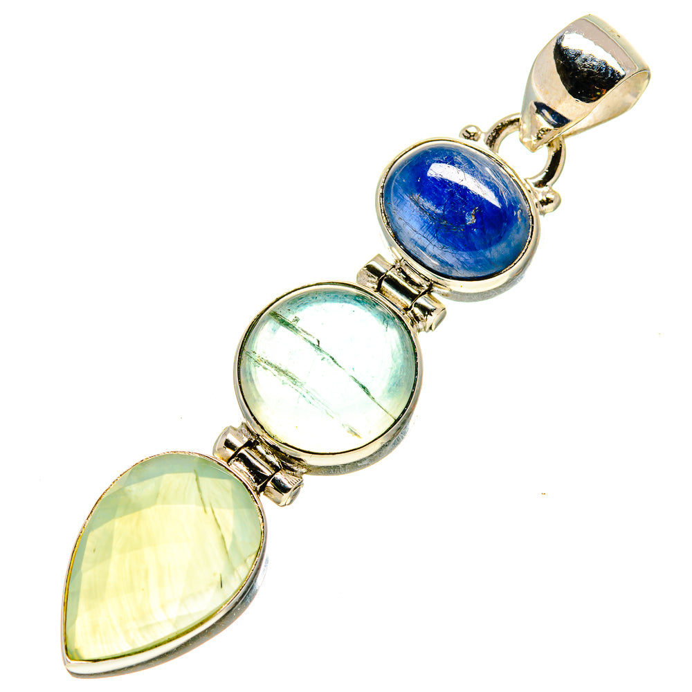 Prehnite Pendants handcrafted by Anasilvercos - PD757131