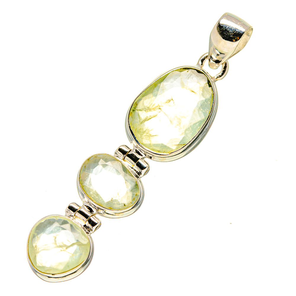 Aqua Chalcedony Pendants handcrafted by Anasilvercos - PD757135