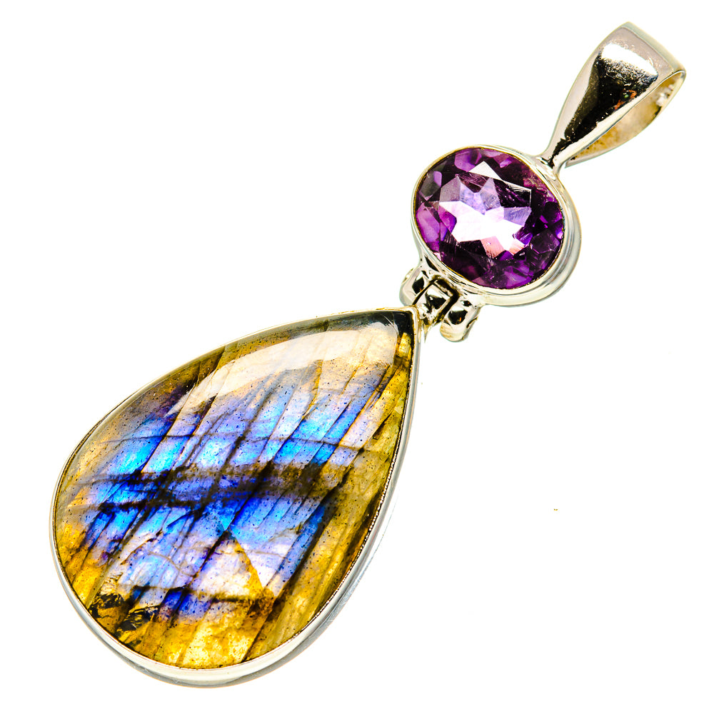 Labradorite Pendants handcrafted by Anasilvercos - PD757143