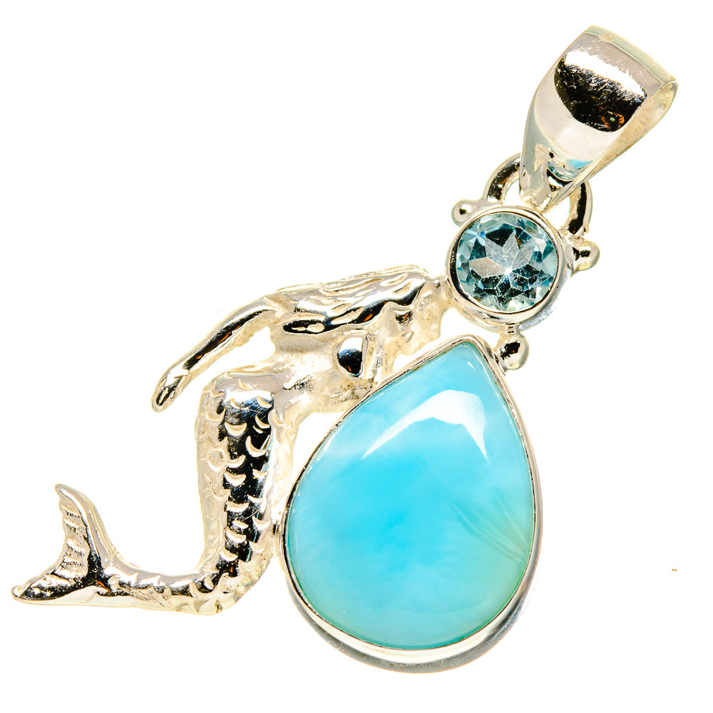 Larimar Pendants handcrafted by Anasilvercos - PD757158