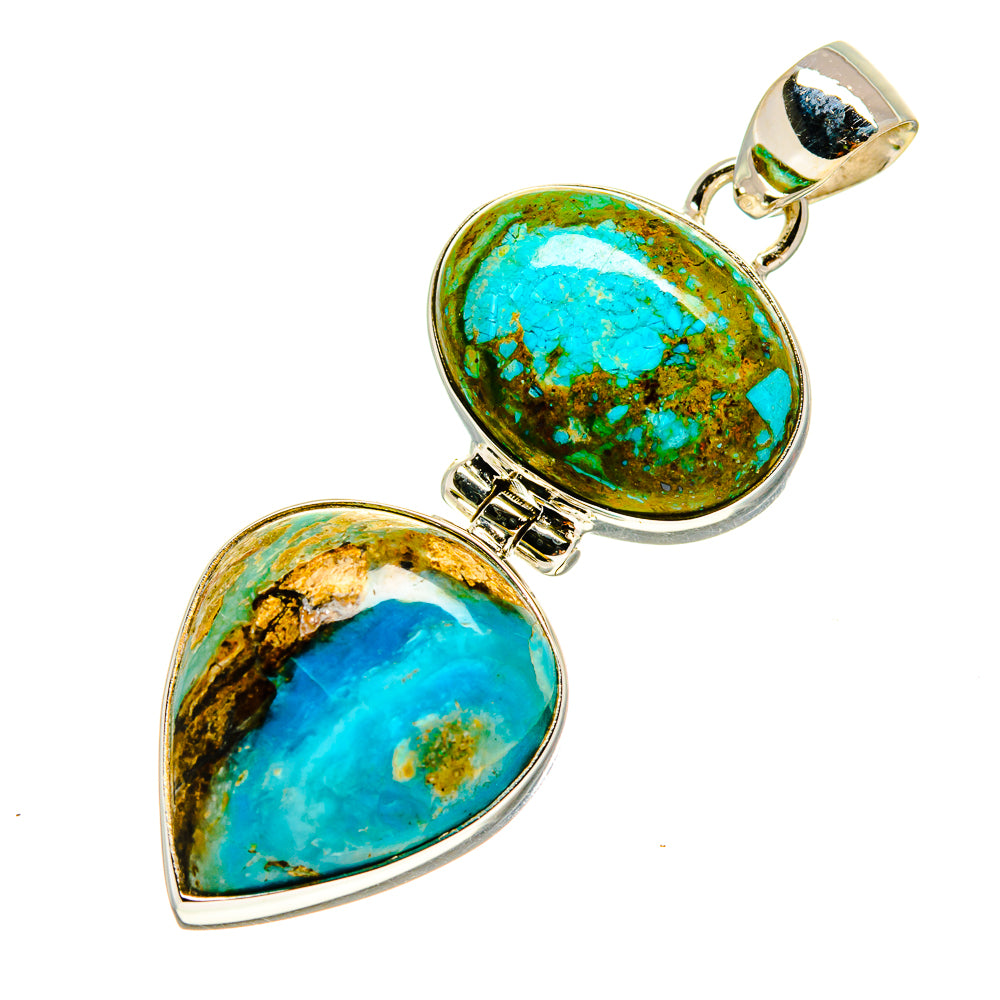 Peruvian Opal Pendants handcrafted by Anasilvercos - PD757177
