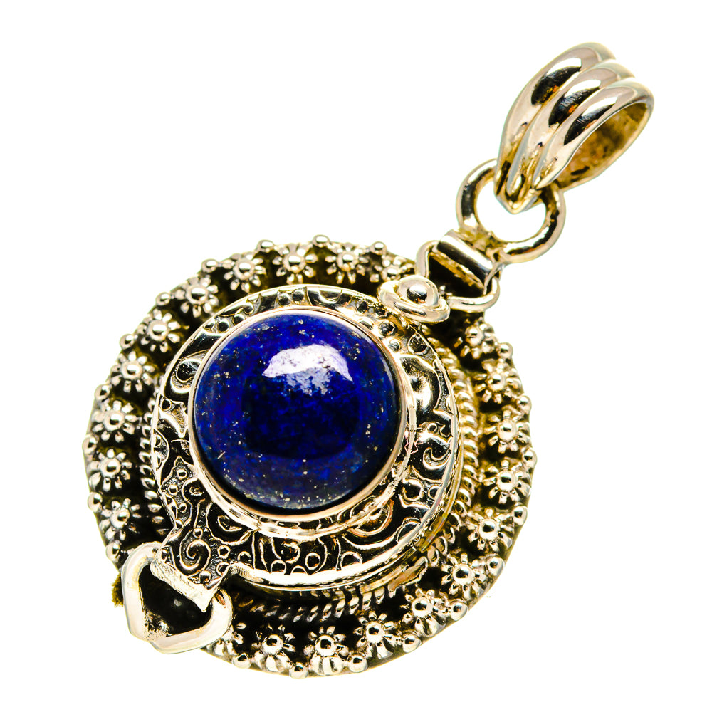 Lapis Lazuli Pendants handcrafted by Anasilvercos - PD757188
