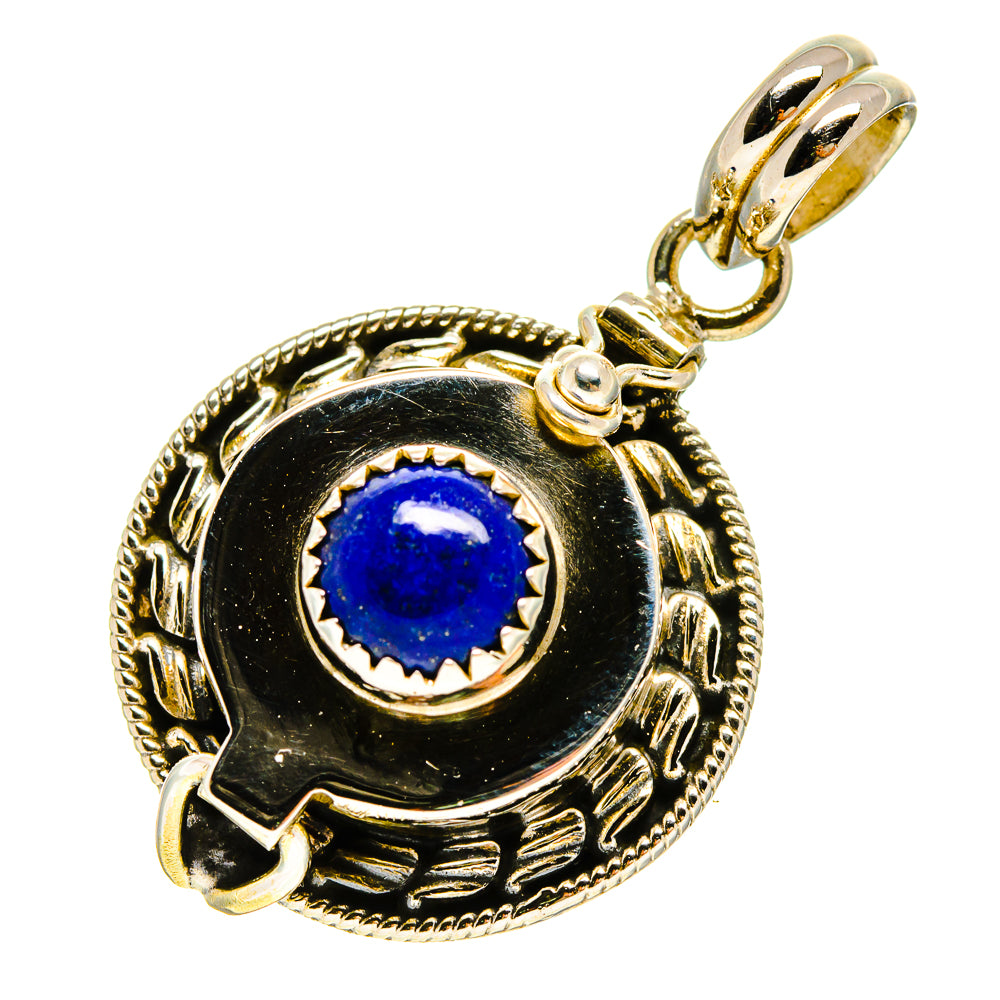 Lapis Lazuli Pendants handcrafted by Anasilvercos - PD757189