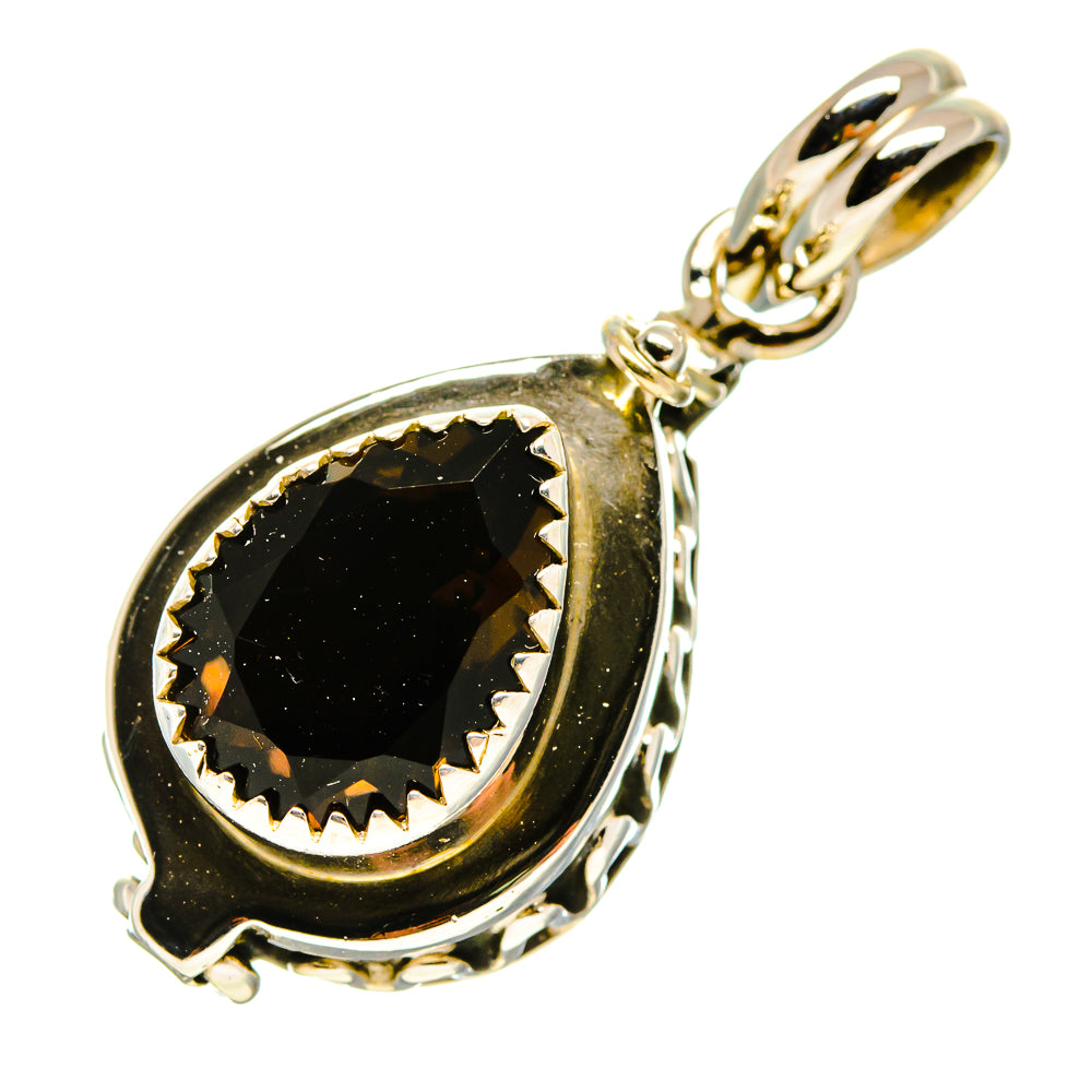 Smoky Quartz Pendants handcrafted by Anasilvercos - PD757198