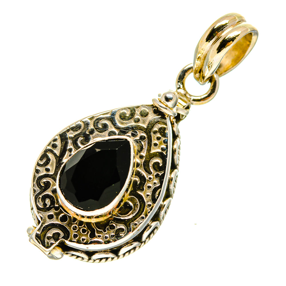 Black Onyx Pendants handcrafted by Anasilvercos - PD757199
