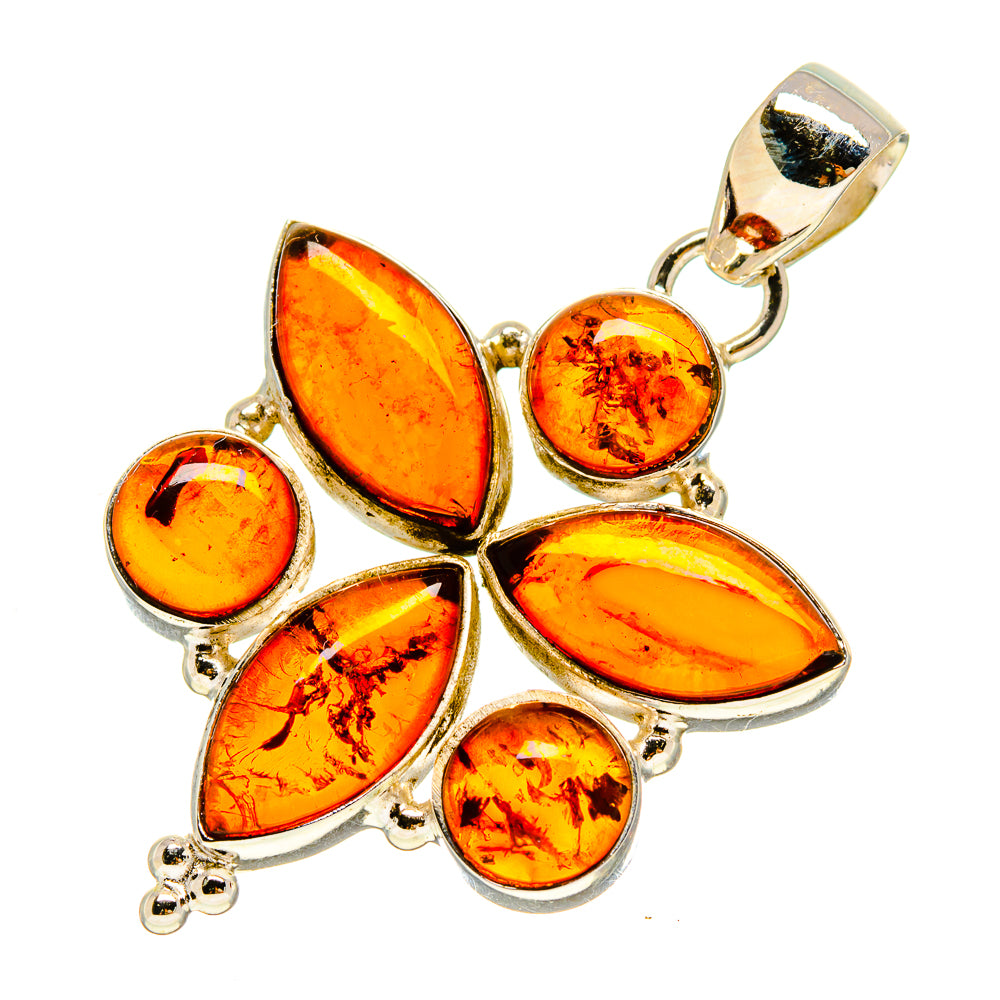 Baltic Amber Pendants handcrafted by Anasilvercos - PD757212