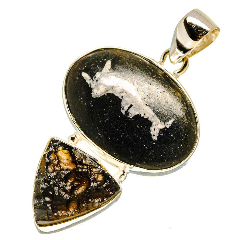 Pinolith Jasper Pendants handcrafted by Anasilvercos - PD757215
