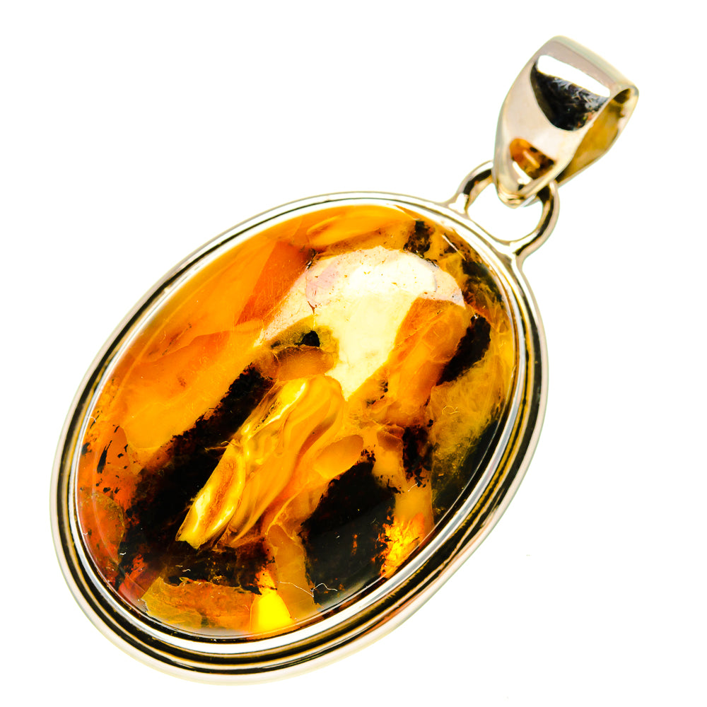 Peanut Wood Jasper Pendants handcrafted by Anasilvercos - PD757223