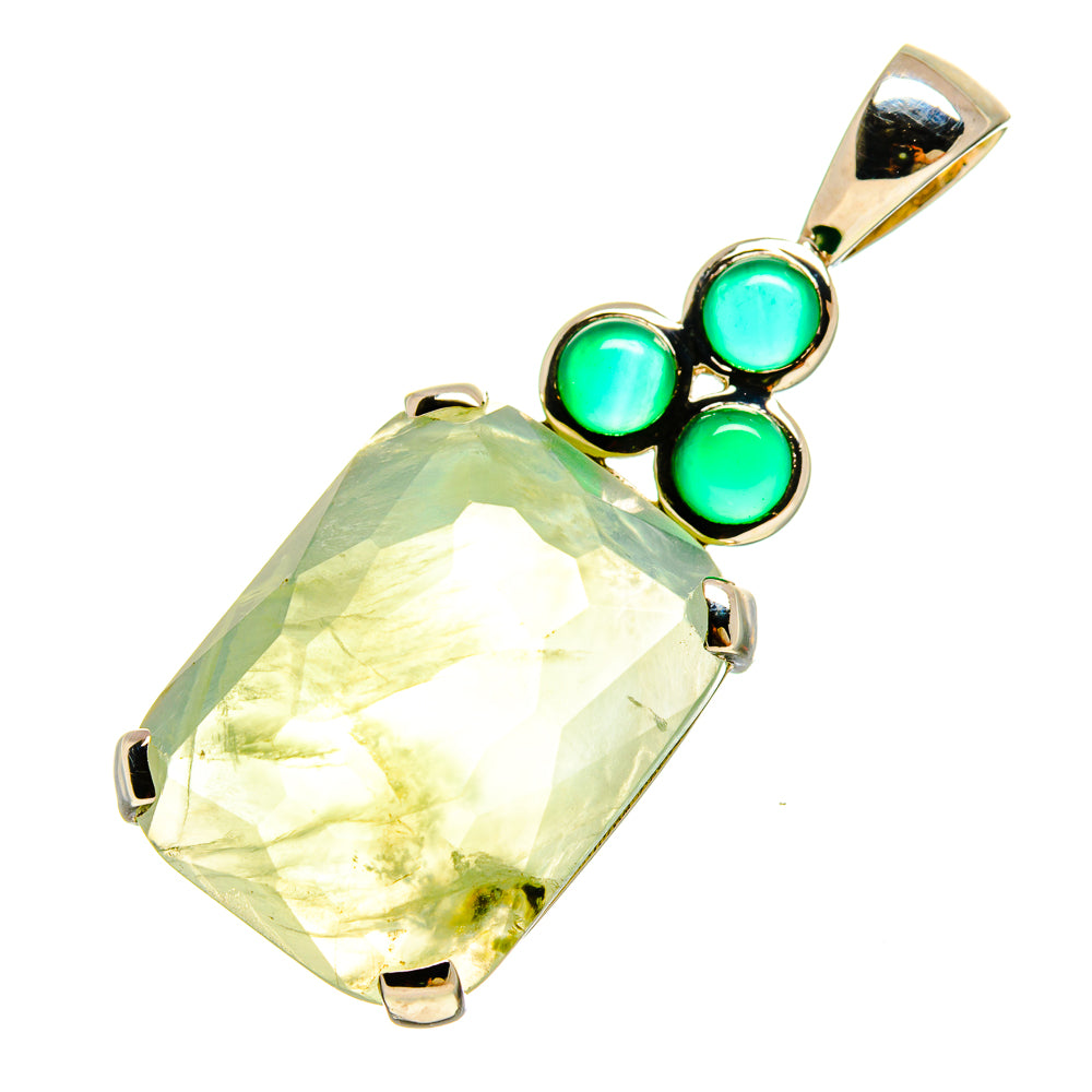 Prehnite Pendants handcrafted by Anasilvercos - PD757238