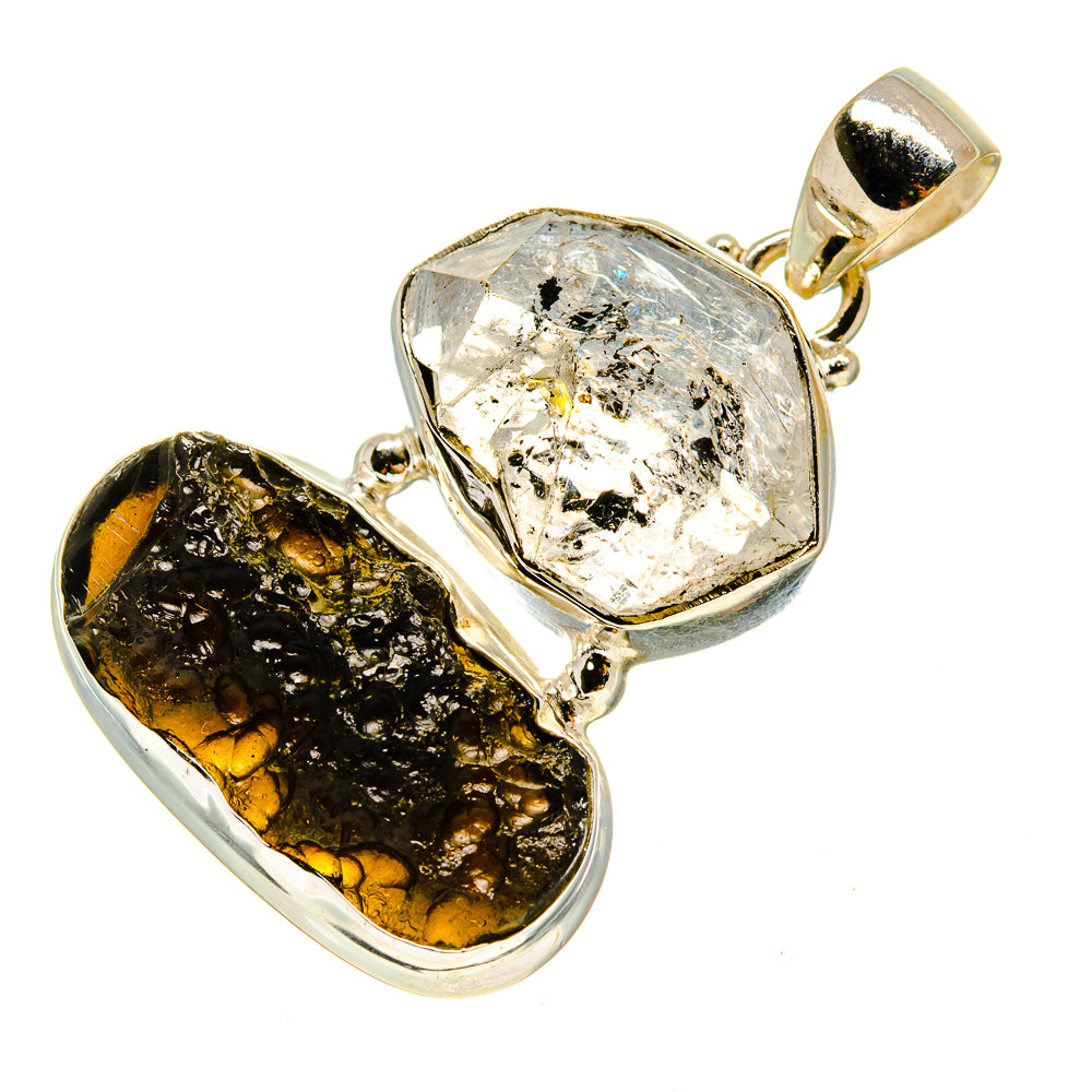 Tektite Pendants handcrafted by Anasilvercos - PD757246