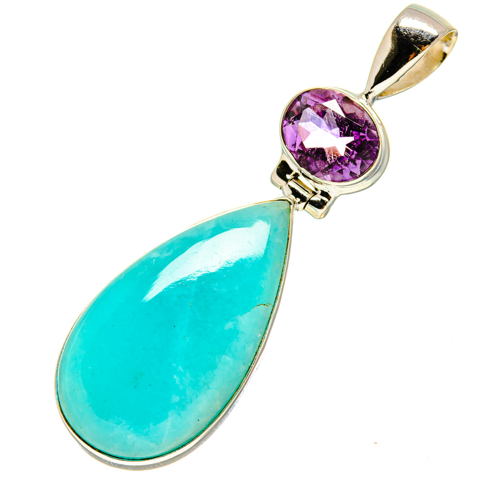 Amazonite Pendants handcrafted by Anasilvercos - PD757264