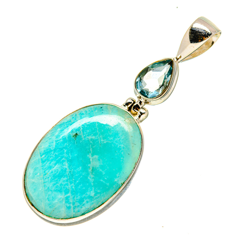 Amazonite Pendants handcrafted by Anasilvercos - PD757265