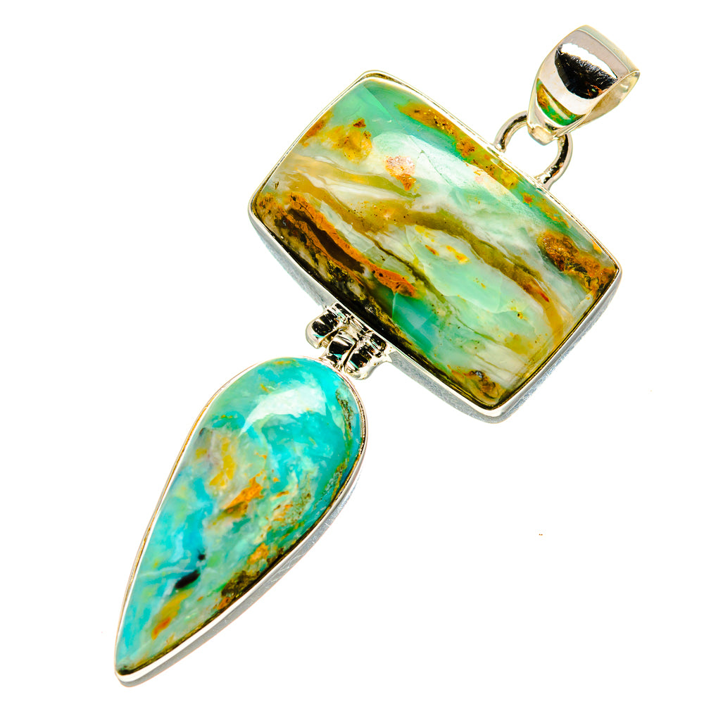 Peruvian Opal Pendants handcrafted by Anasilvercos - PD757268