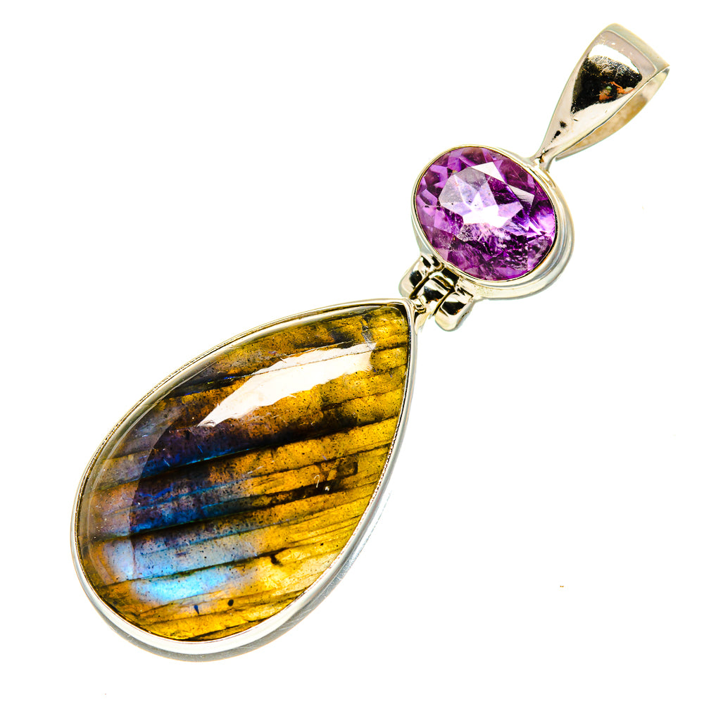 Labradorite Pendants handcrafted by Anasilvercos - PD757273