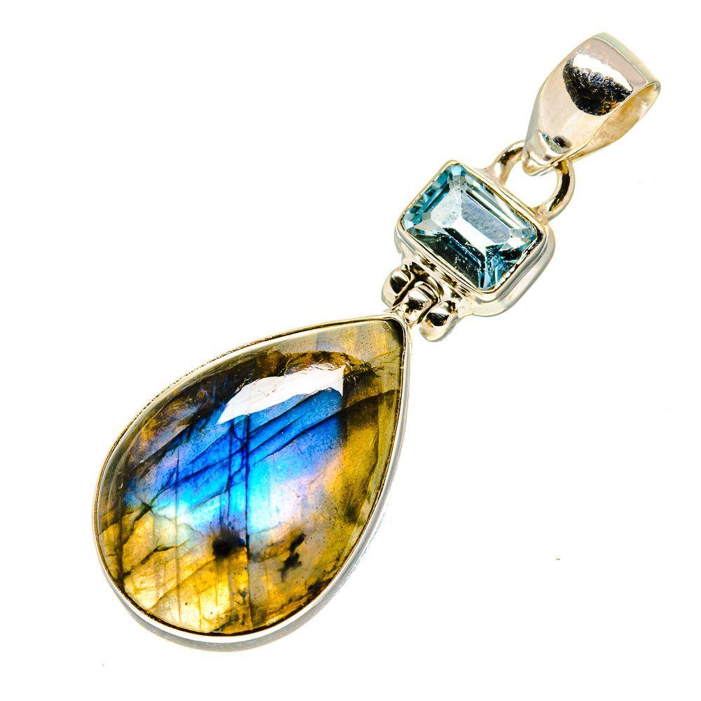 Labradorite Pendants handcrafted by Anasilvercos - PD757274