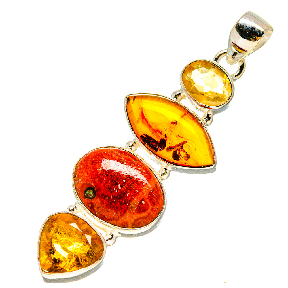 Sponge Coral Pendants handcrafted by Anasilvercos - PD757277
