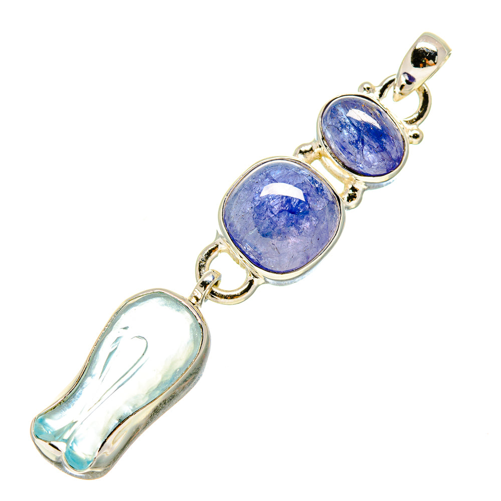 Aquamarine Pendants handcrafted by Anasilvercos - PD757284