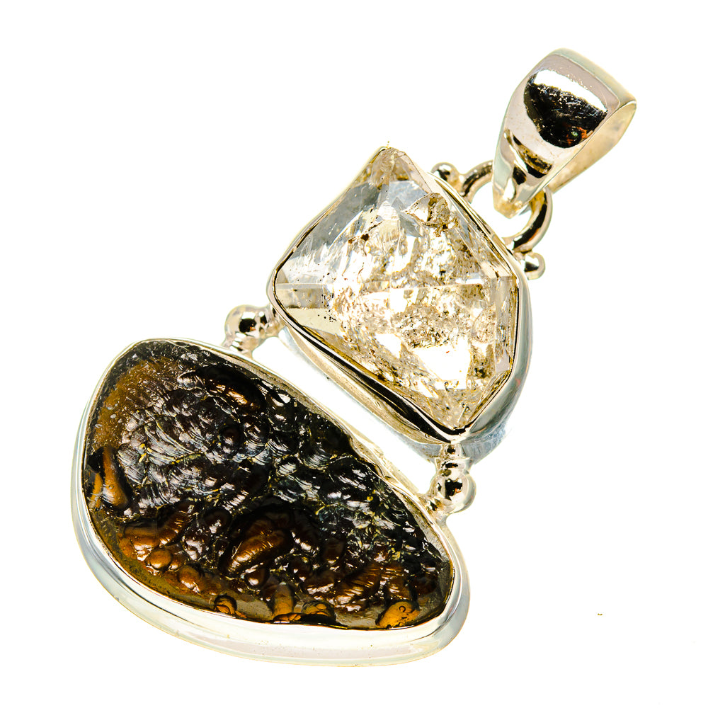 Tektite Pendants handcrafted by Anasilvercos - PD757289