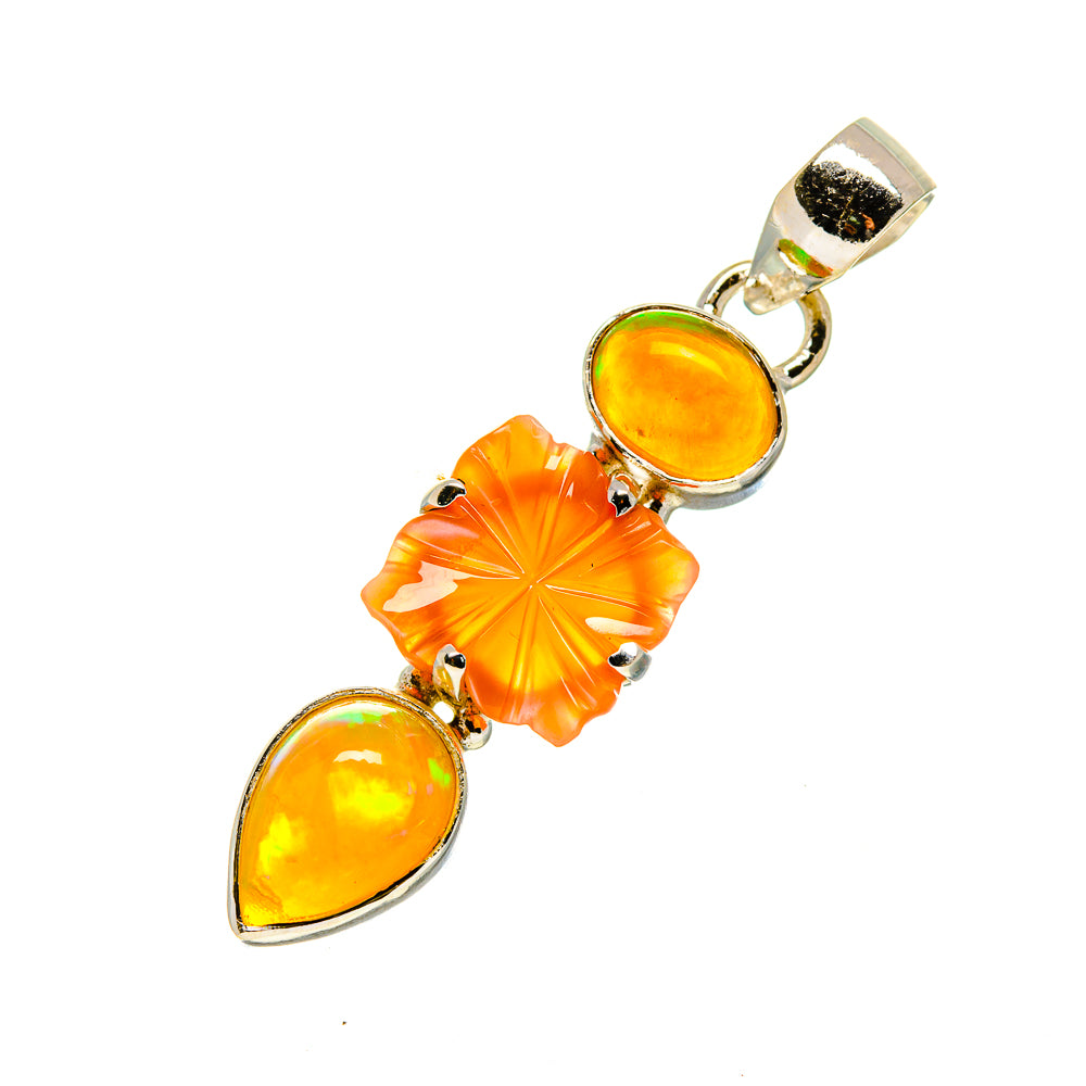 Carnelian Pendants handcrafted by Anasilvercos - PD757335