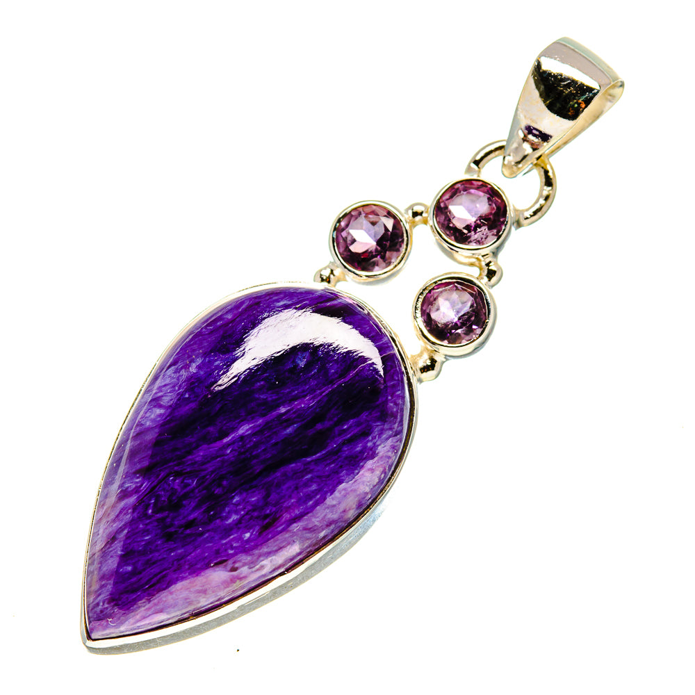 Charoite Pendants handcrafted by Anasilvercos - PD757338
