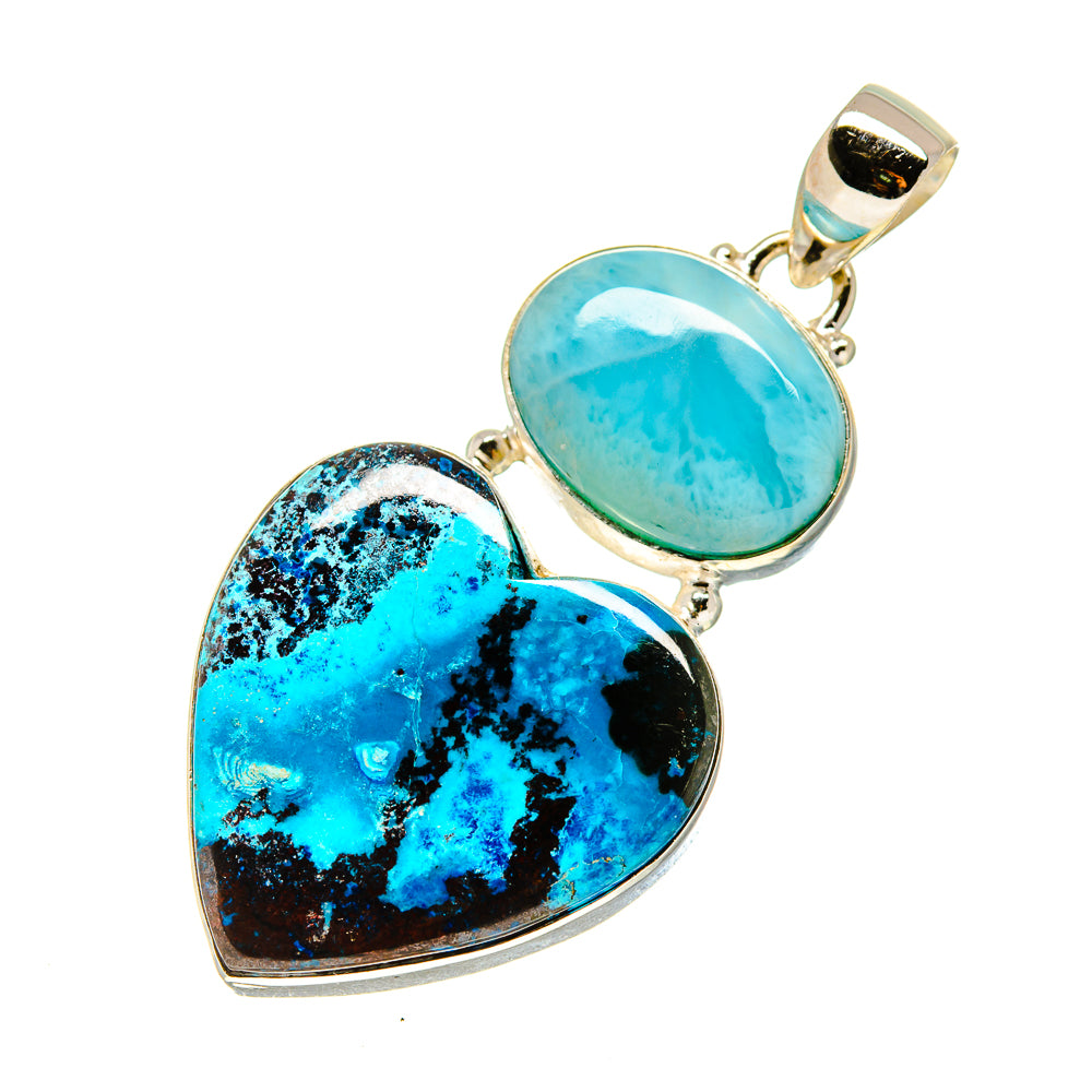 Shattuckite Pendants handcrafted by Anasilvercos - PD757339