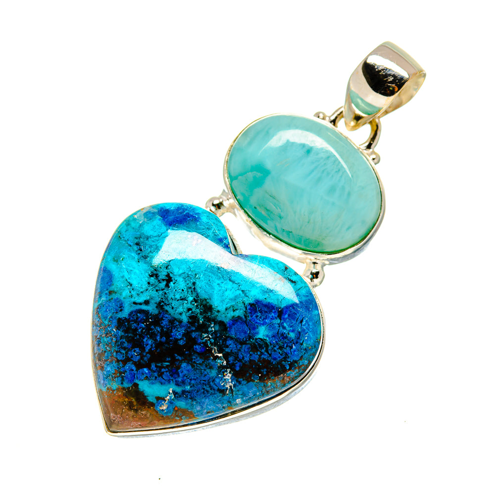Shattuckite Pendants handcrafted by Anasilvercos - PD757340