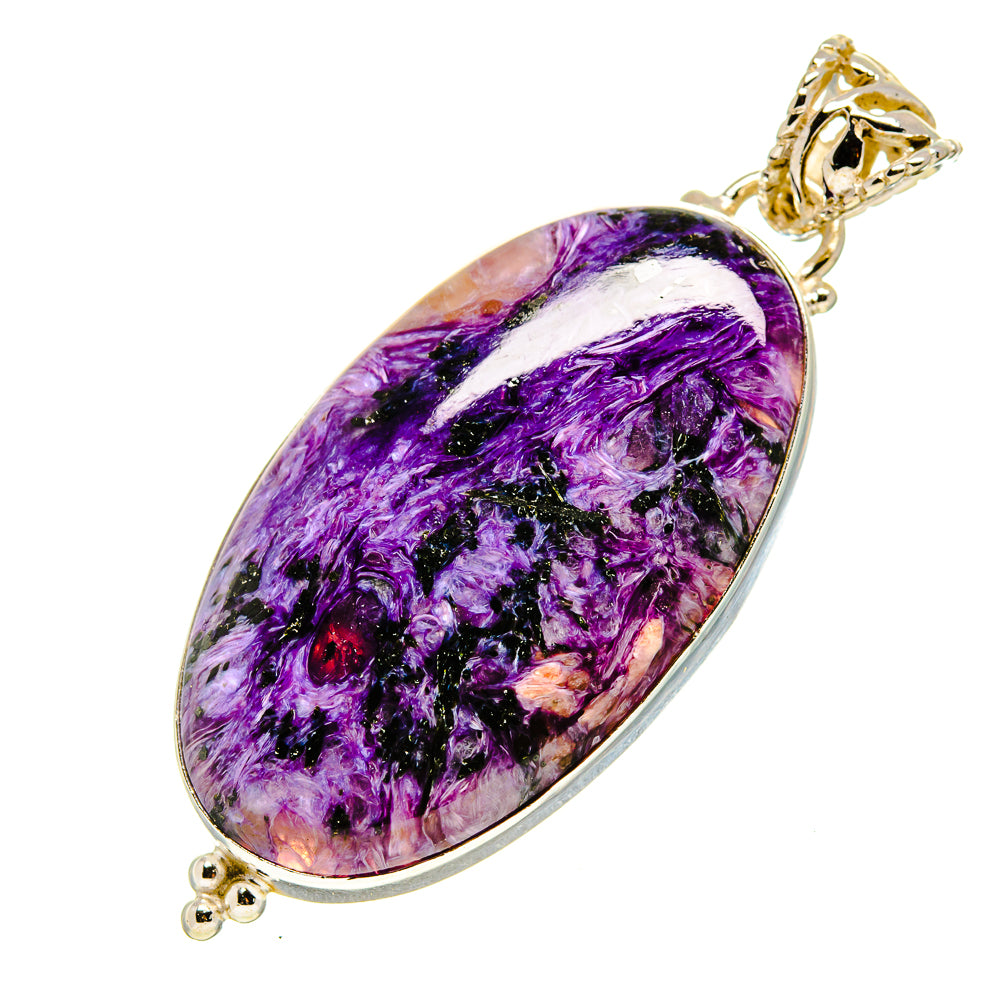Charoite Pendants handcrafted by Anasilvercos - PD757348