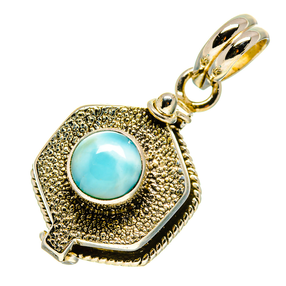 Larimar Pendants handcrafted by Anasilvercos - PD757374