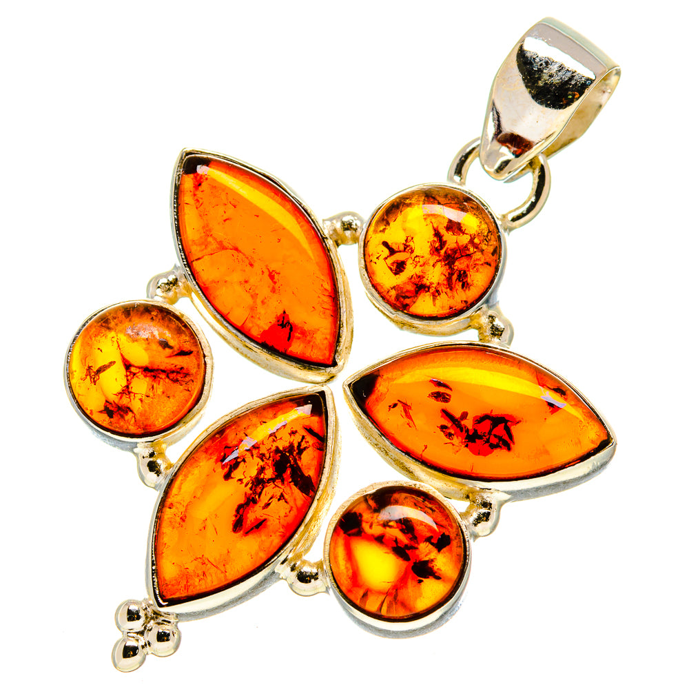 Baltic Amber Pendants handcrafted by Anasilvercos - PD757389