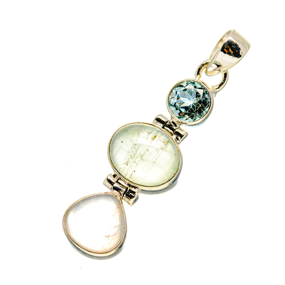 Aquamarine Pendants handcrafted by Anasilvercos - PD757396