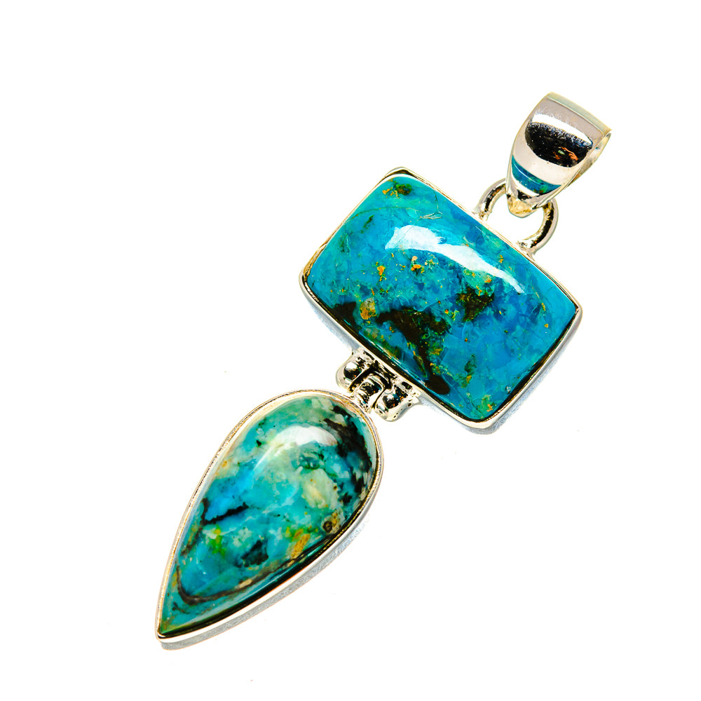 Chrysocolla Pendants handcrafted by Anasilvercos - PD757400