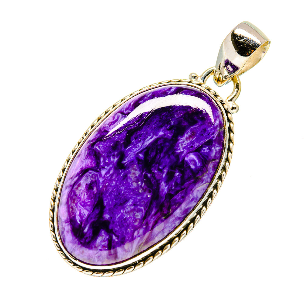 Charoite Pendants handcrafted by Anasilvercos - PD757401
