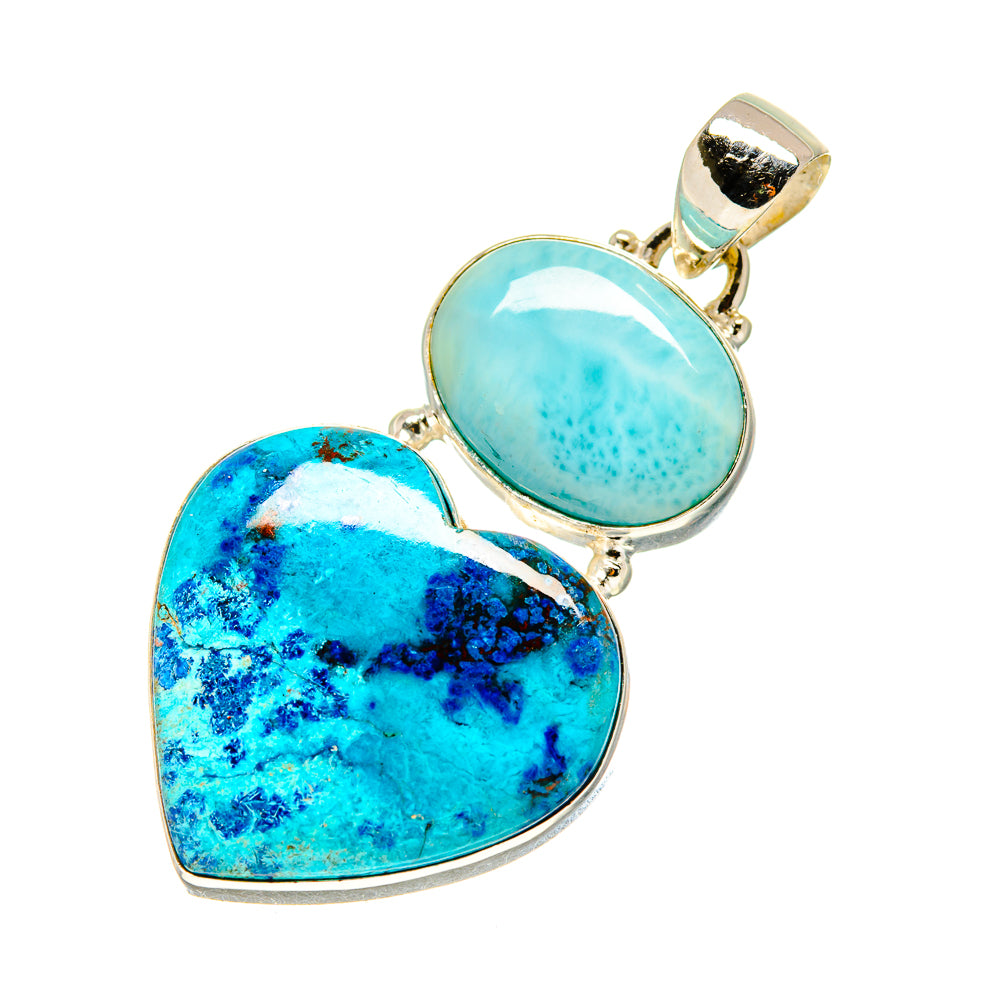 Shattuckite Pendants handcrafted by Anasilvercos - PD757402